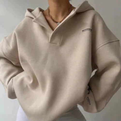 Mirla | Moderiktig Lösen Hoodie-Eva Jonsson
