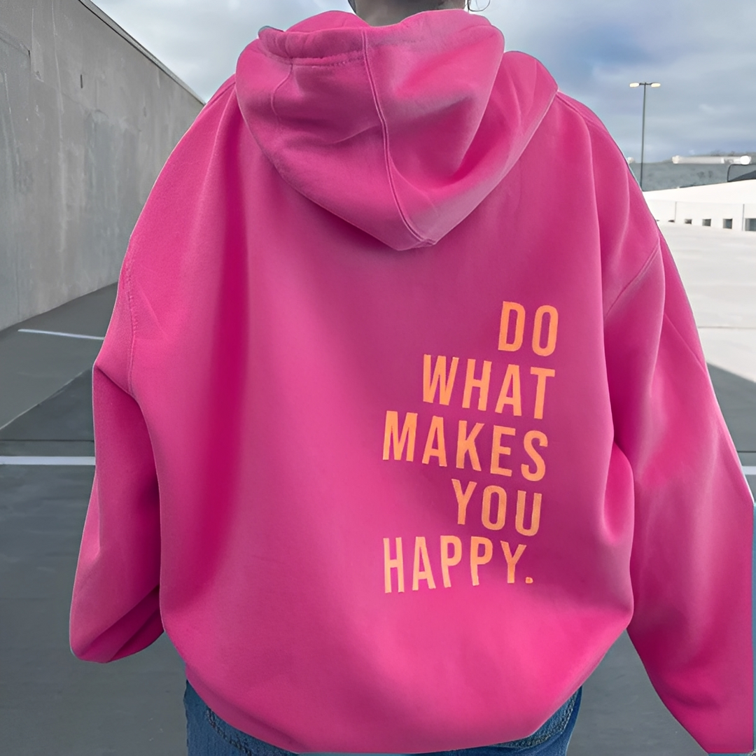 Mirla | Modern Hoodie med Tryck-Eva Jonsson