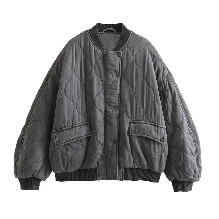 Mirla | Modern Quilted Winter Jacket For Women-Eva Jonsson