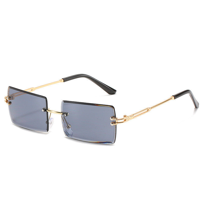 Mirla | Moderna Rektangulära Solglasögon i Retro Stil-Eva Jonsson