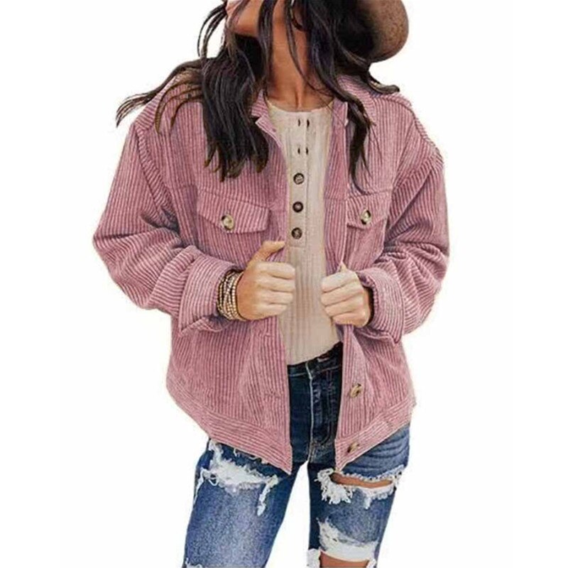 Mirla | Modisch Oversize Skjortjacka-Eva Jonsson