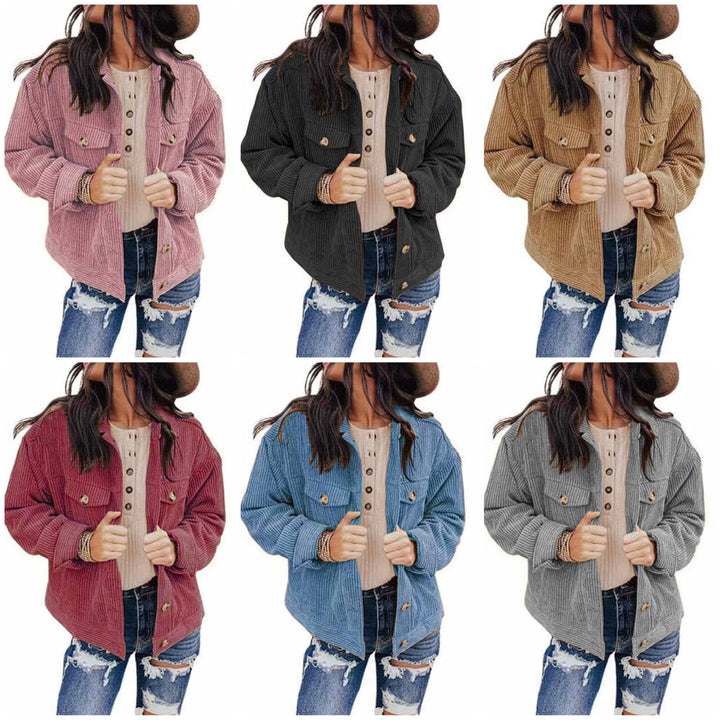 Mirla | Modisch Oversize Skjortjacka-Eva Jonsson