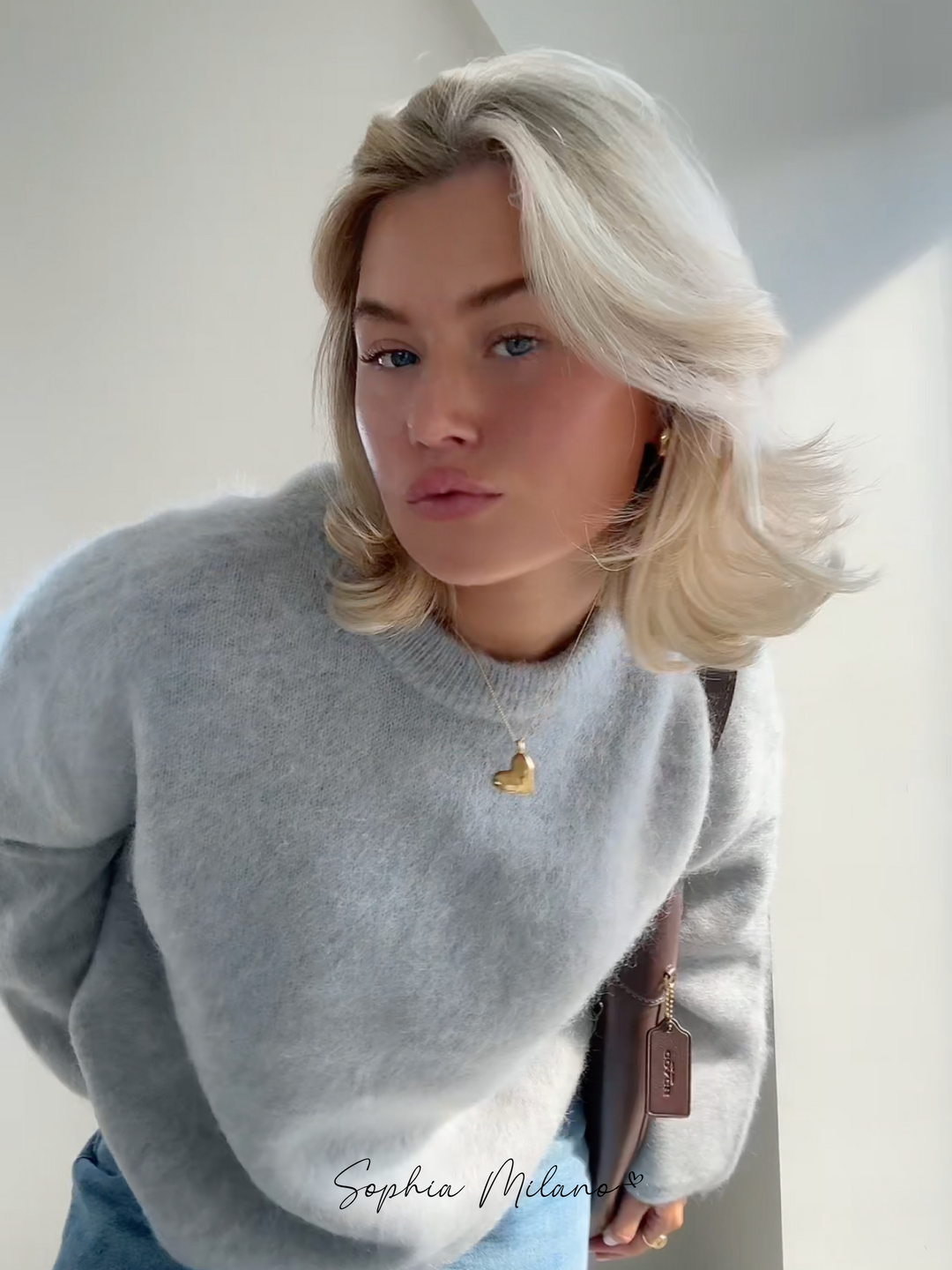 Mirla | Mohair Rundhalspullover-Eva Jonsson