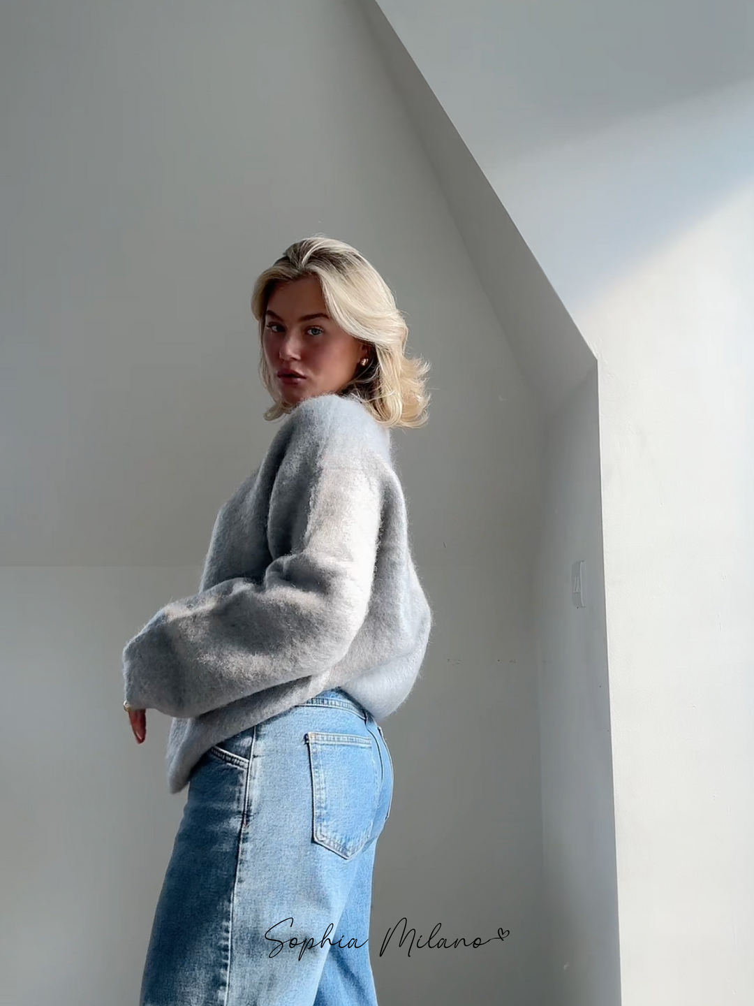 Mirla | Mohair Rundhalspullover-Eva Jonsson