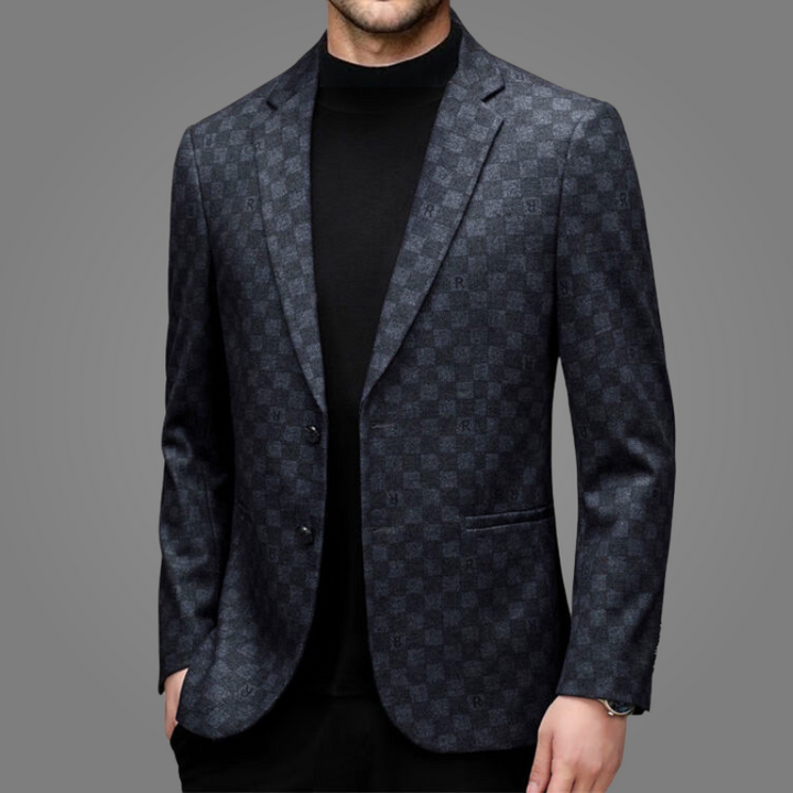 Mirla | Mönstrad aftonblazer-Eva Jonsson