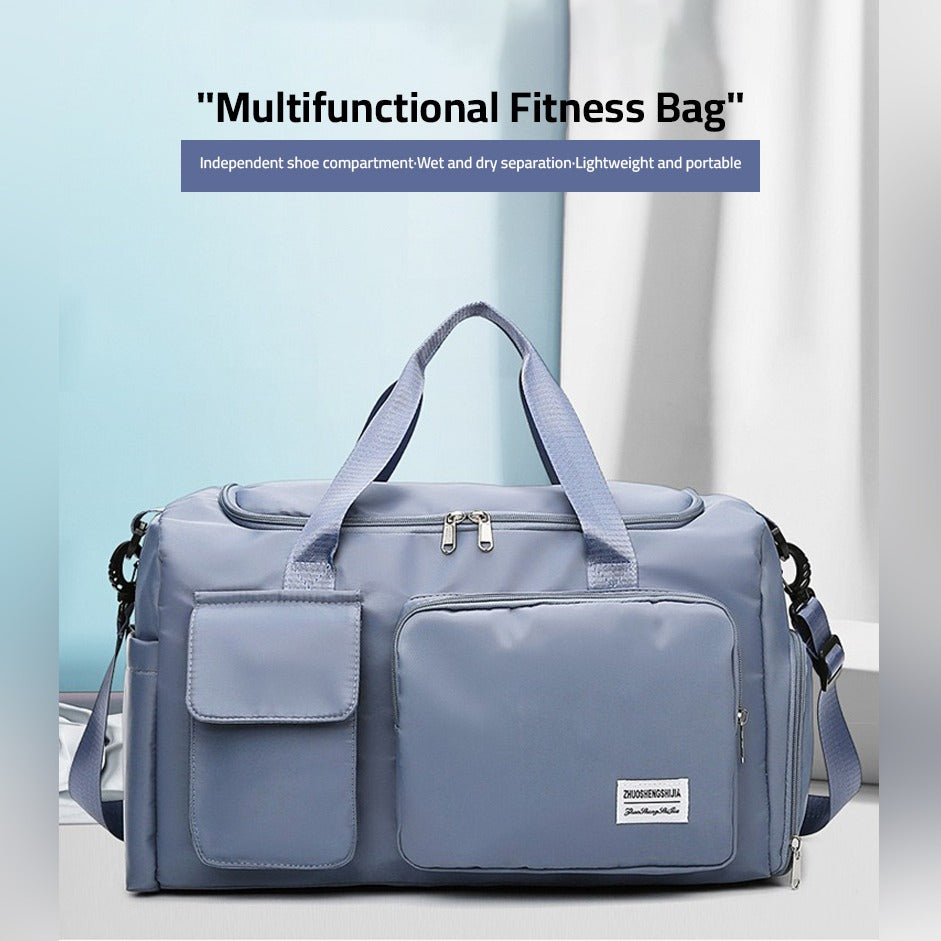 Mirla | Multifunktionsresväska, sport- och gymväska med separat skofack-Eva Jonsson