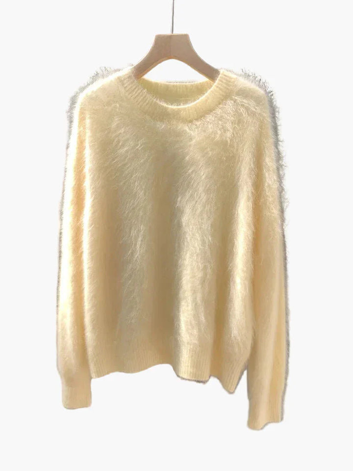 Mirla | Mys Tröja Loose Fit - Stilig Oversized Stickad för Höst & Vinter-Eva Jonsson