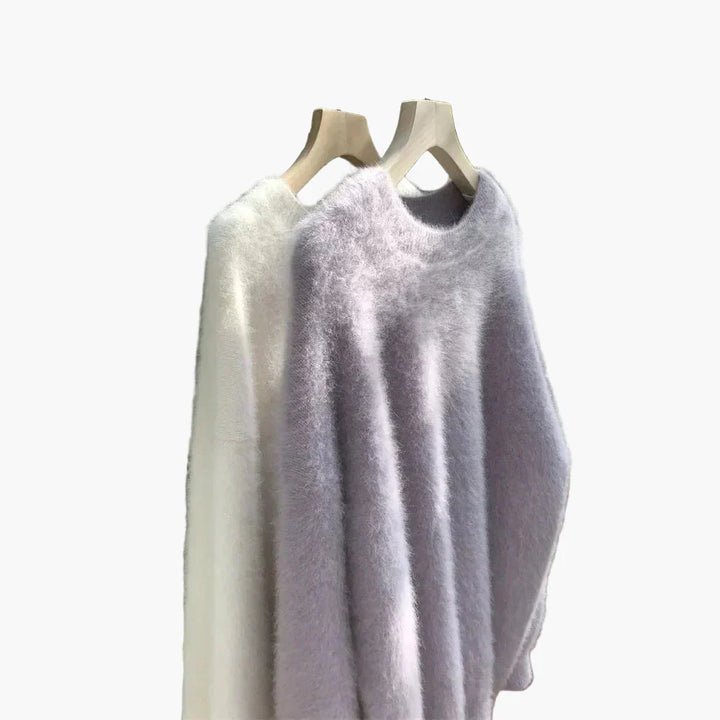 Mirla | Mys Tröja Loose Fit - Stilig Oversized Stickad för Höst & Vinter-Eva Jonsson