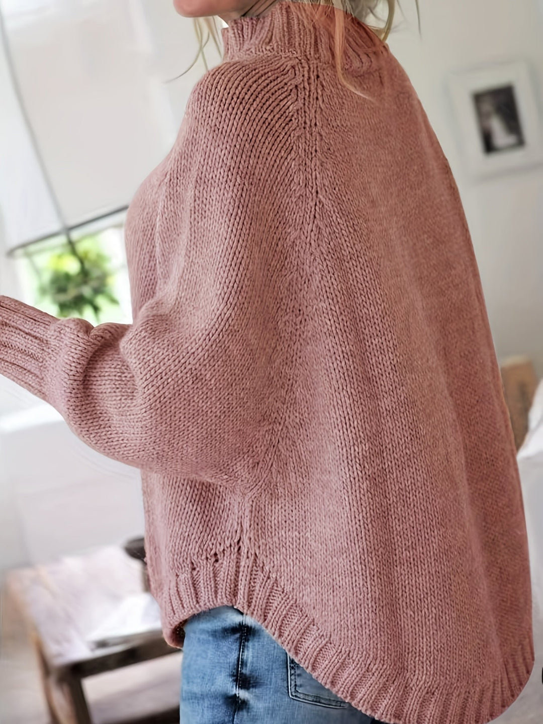 Mirla | Mysig Grovstickad Tröja-Eva Jonsson