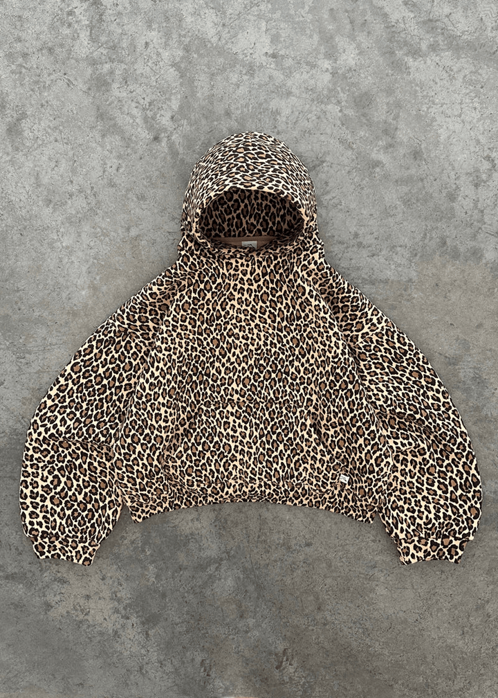 Mirla | Mysig Hoodie med Leopardtryck för En Avslappnad-Chic Look-Eva Jonsson