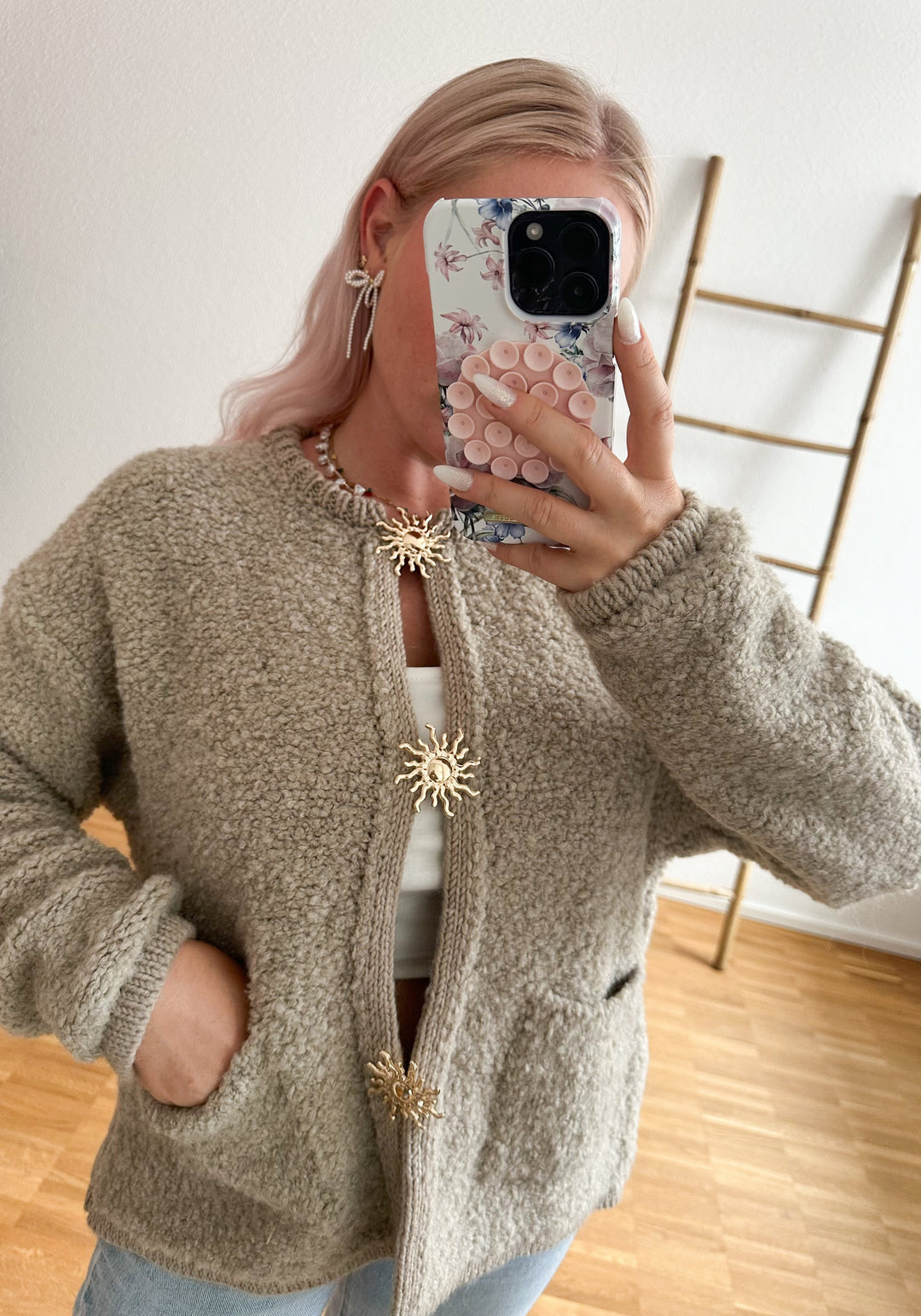 Mirla | Mysig Plysch Teddyjacka för Avslappnade Stiliga Looks-Eva Jonsson