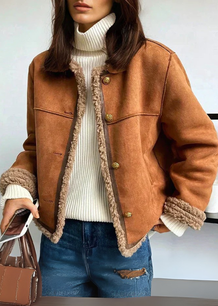 Mirla | Mysig Shearling-Foderjacka-Eva Jonsson