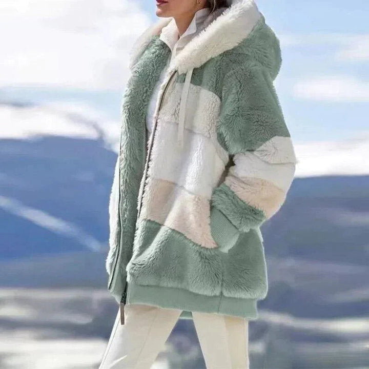 Mirla | Mysig Tweed-Hoodie med Ullfoder-Eva Jonsson