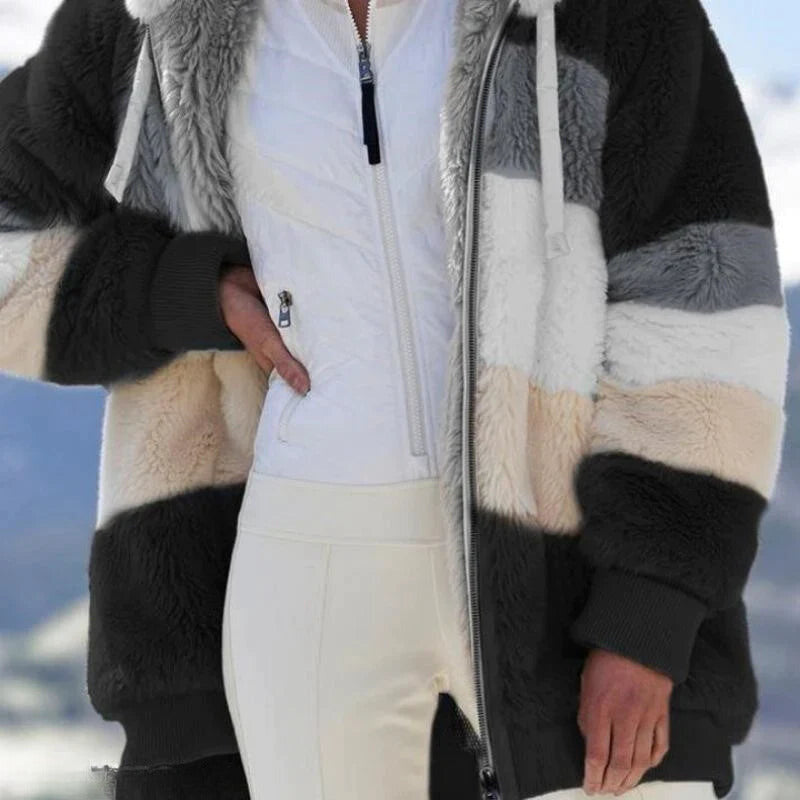 Mirla | Mysig Tweed-Hoodie med Ullfoder-Eva Jonsson