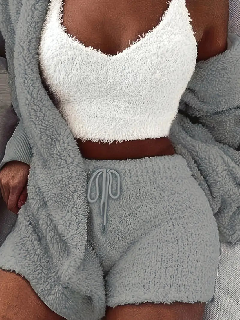 Mirla | Mysiga, Mjuka Dam Pyjamas Set med Olika Färger-Eva Jonsson