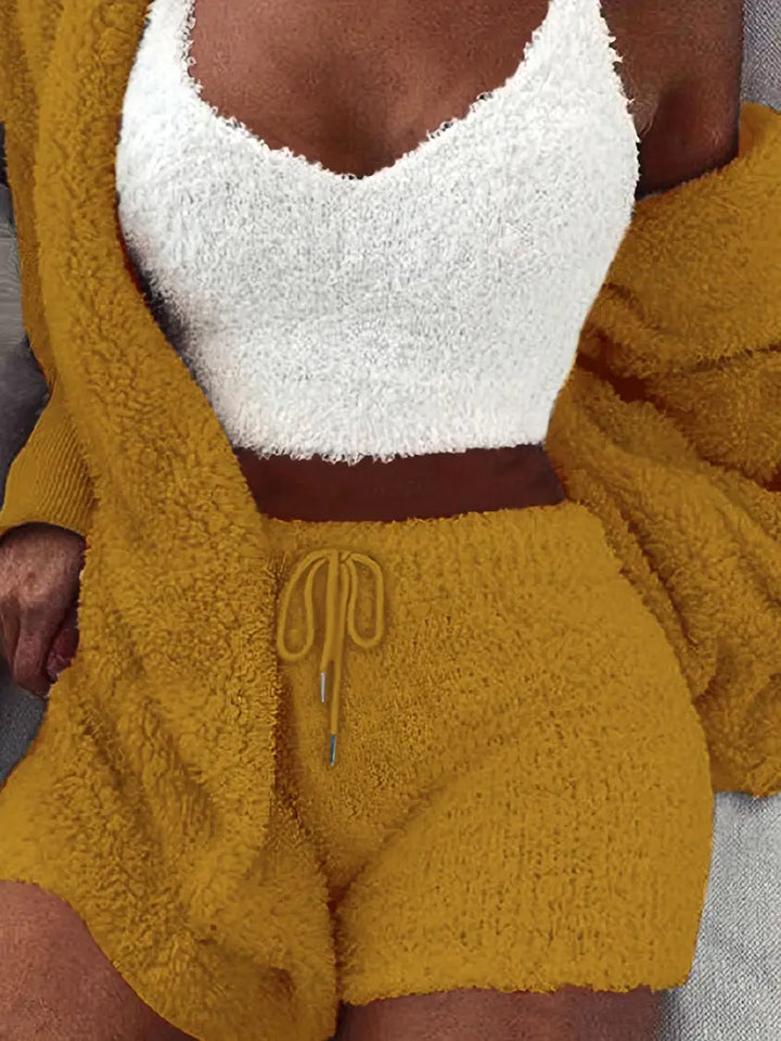 Mirla | Mysiga, Mjuka Dam Pyjamas Set med Olika Färger-Eva Jonsson