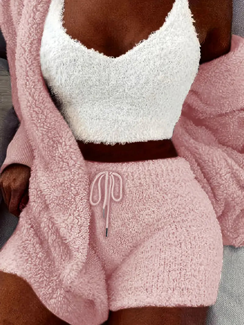 Mirla | Mysiga, Mjuka Dam Pyjamas Set med Olika Färger-Eva Jonsson