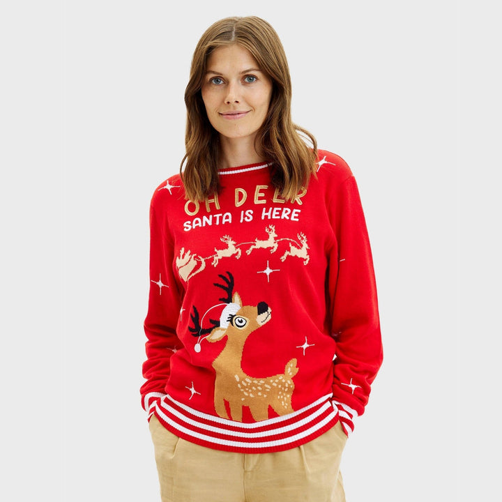 Mirla | Oh Deer Tröja - Dam-Eva Jonsson
