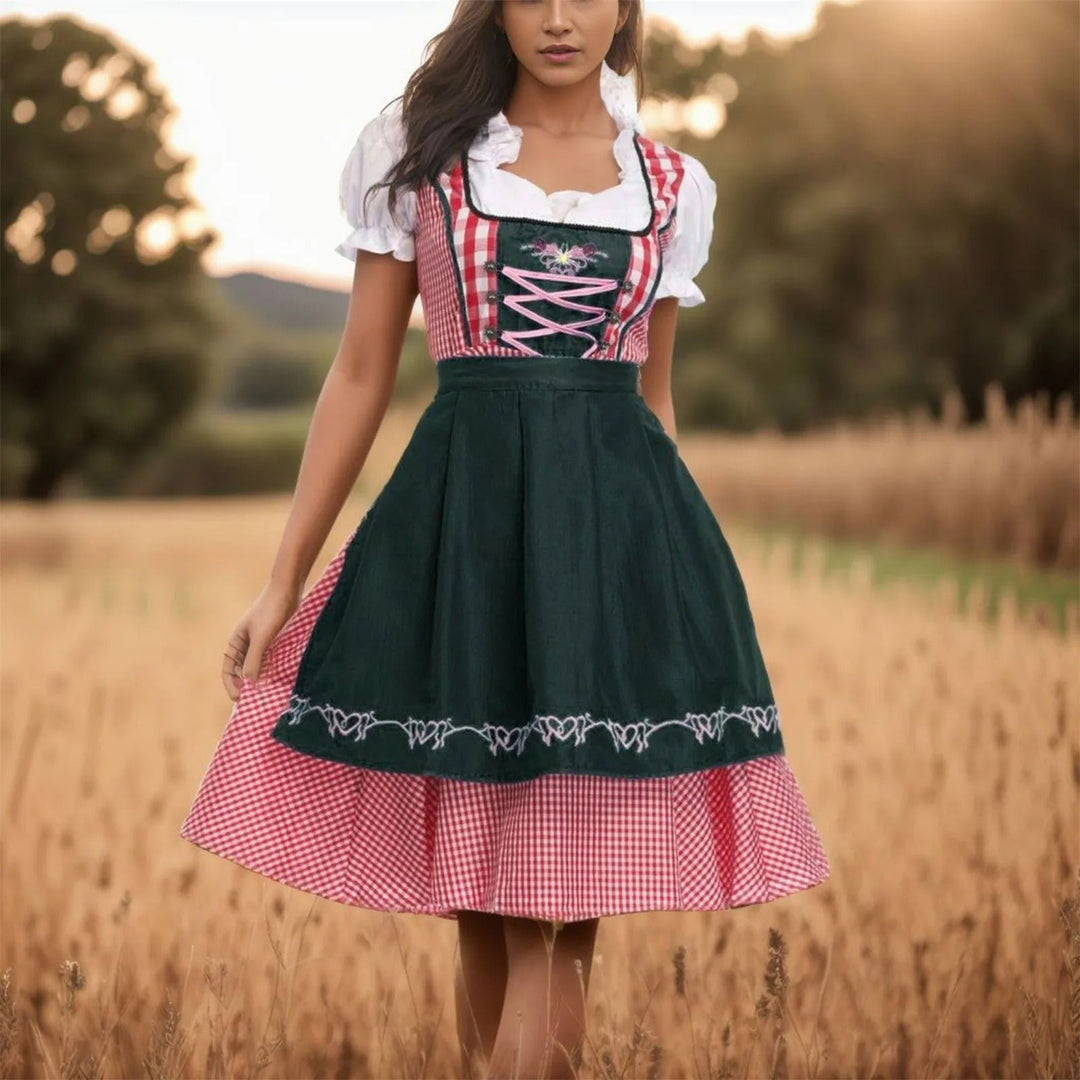 Mirla | Oktoberfest Dirndl Rutigt-Eva Jonsson