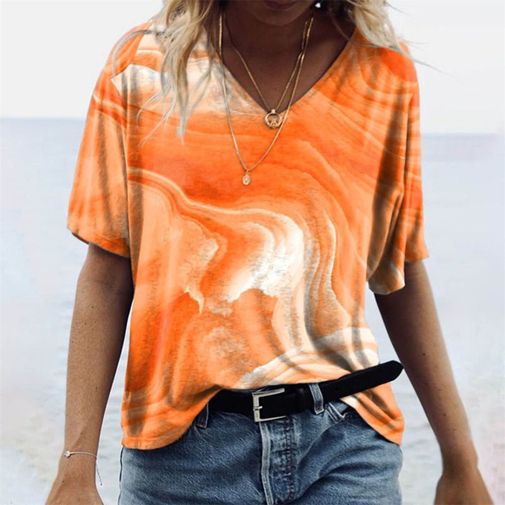 Mirla | Originellt dam T-shirt i Boho-stil-Eva Jonsson