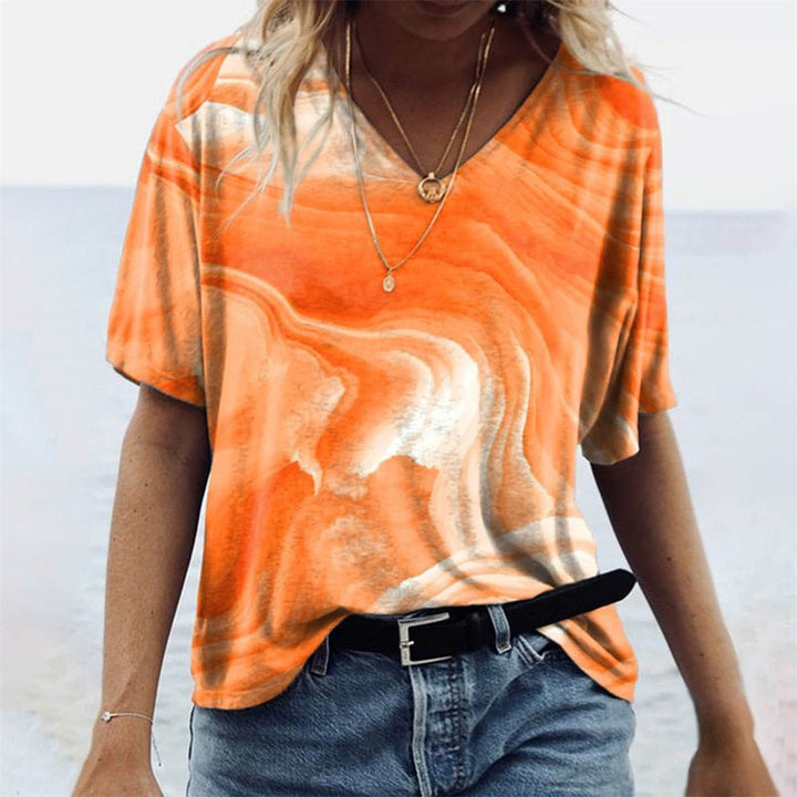 Mirla | Originellt dam T-shirt i Boho-stil-Eva Jonsson