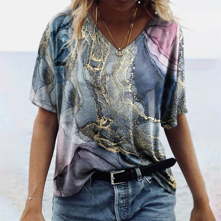 Mirla | Originellt dam T-shirt i Boho-stil-Eva Jonsson