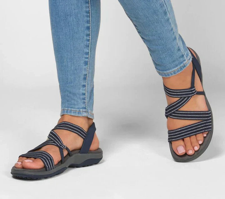 Mirla | Ortopediska Dam Sandaler Bekväm, Stödjande & Elegant-Eva Jonsson