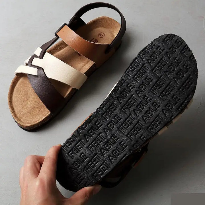 Mirla | Ortopediska Premium Läder Sandaler-Eva Jonsson