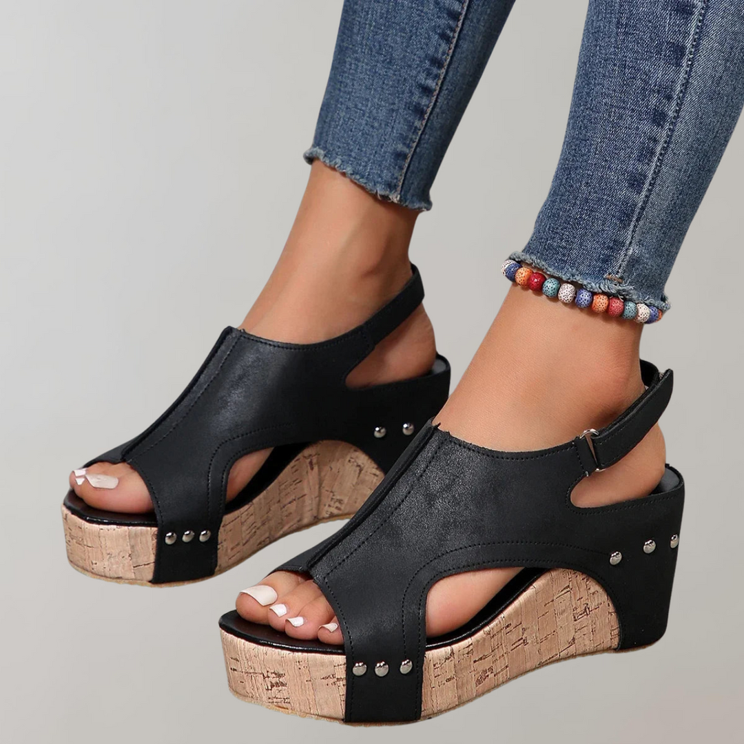 Mirla | Ortopediska Sandaler med Höga Klackar Sandaler Dam Bekväma-Eva Jonsson