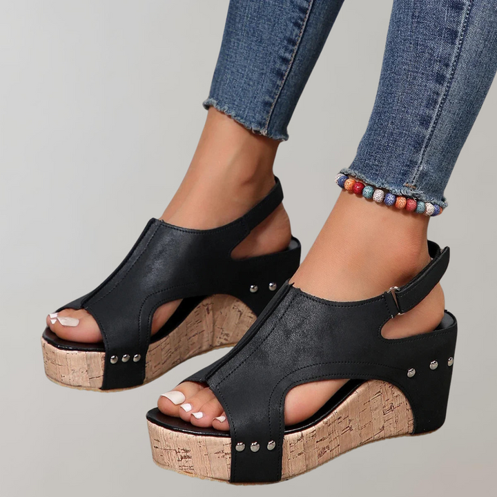 Mirla | Ortopediska Sandaler med Höga Klackar Sandaler Dam Bekväma-Eva Jonsson