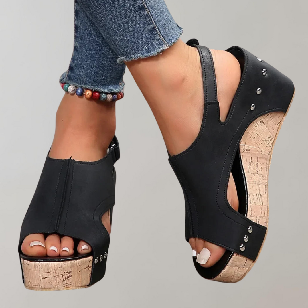 Mirla | Ortopediska Sandaler med Höga Klackar Sandaler Dam Bekväma-Eva Jonsson