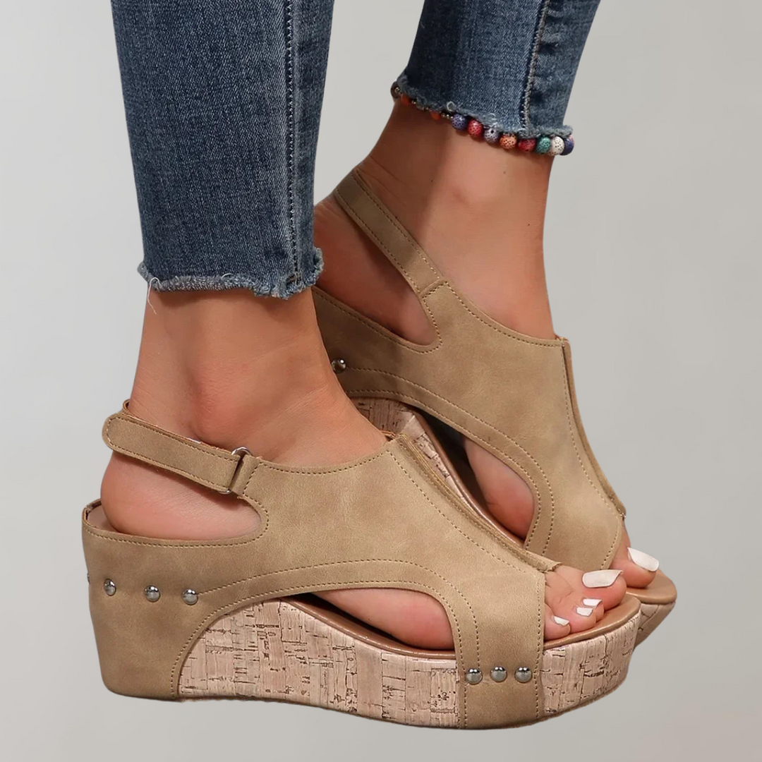Mirla | Ortopediska Sandaler med Höga Klackar Sandaler Dam Bekväma-Eva Jonsson