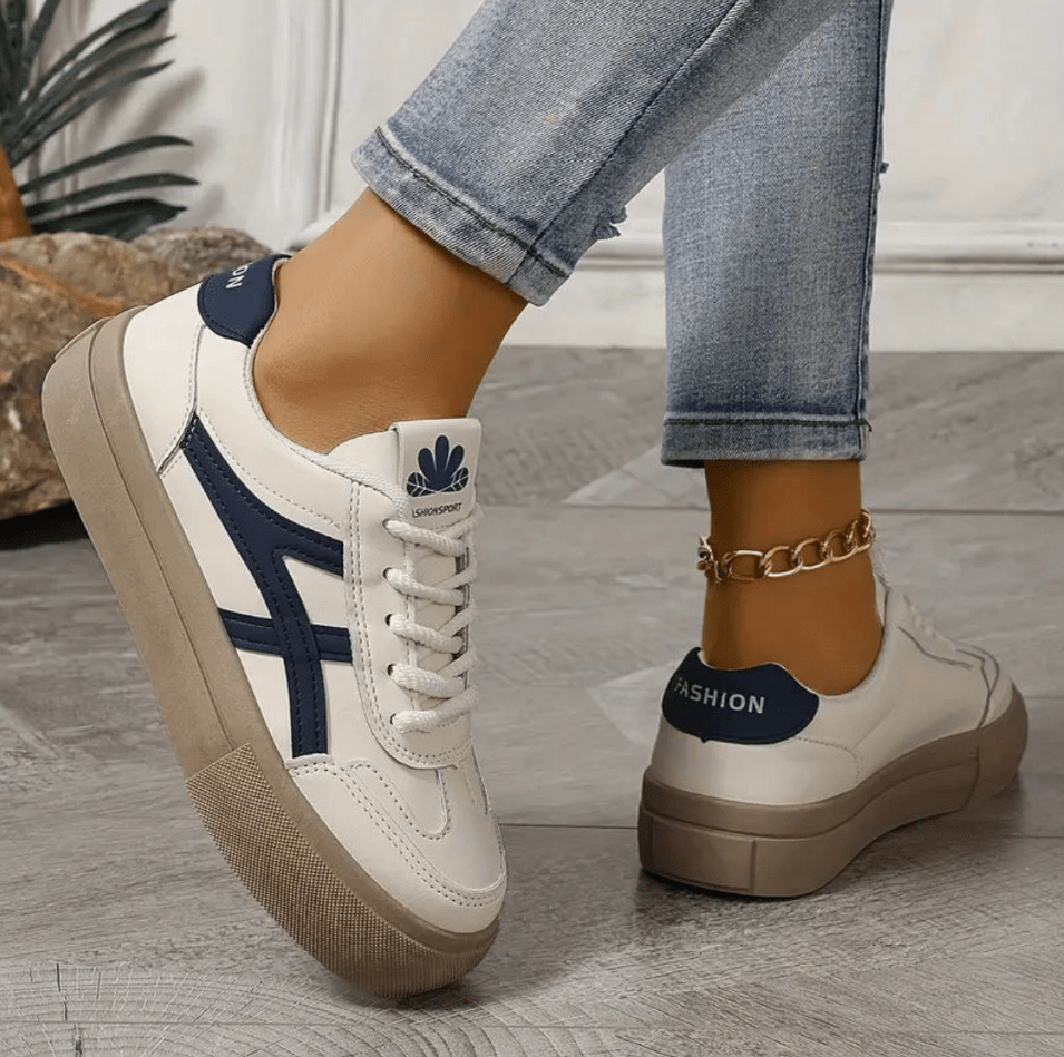Mirla | Ortopediska Skor Dam Sneakers Trendiga & Bekväma-Eva Jonsson