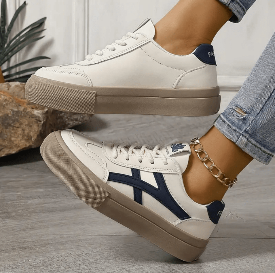 Mirla | Ortopediska Skor Dam Sneakers Trendiga & Bekväma-Eva Jonsson