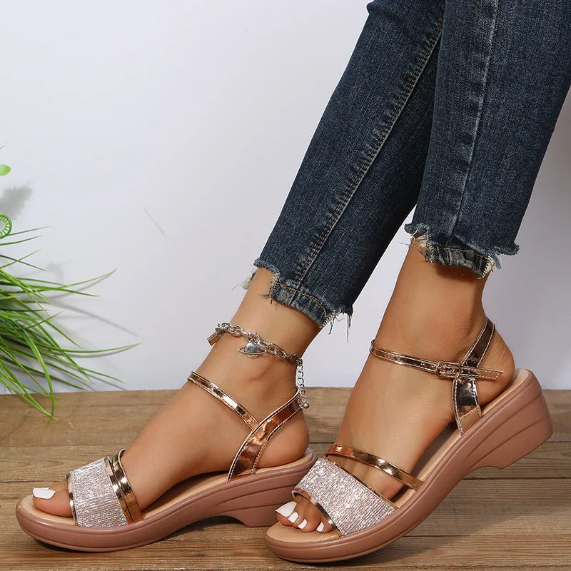 Mirla | Ortopediska sandaler med kilklack-Eva Jonsson