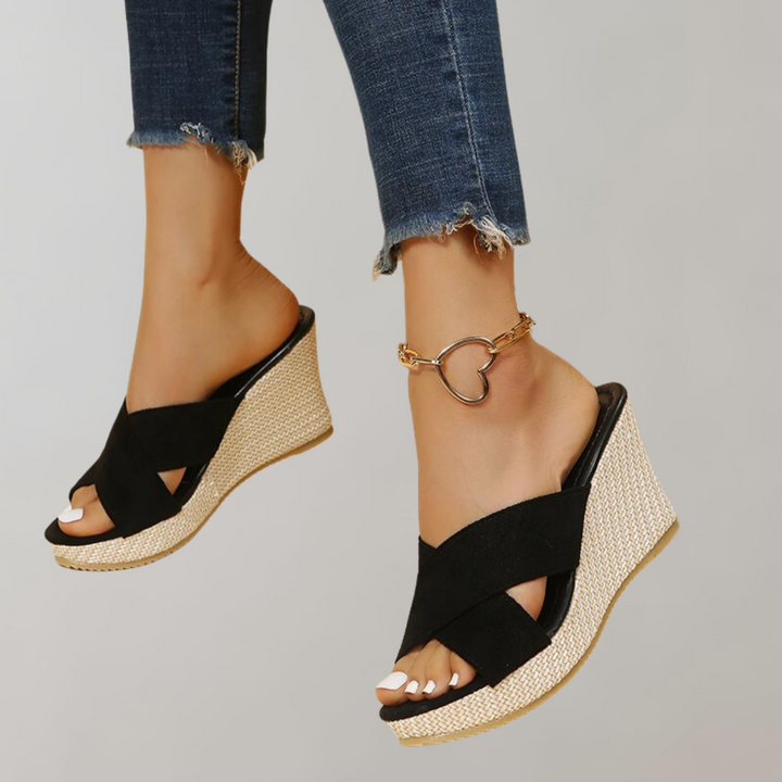 Mirla | Ortopediska sandaler med klack Sandaler Damer Bekväm-Eva Jonsson