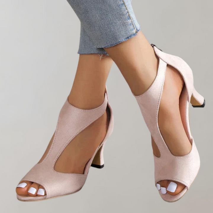 Mirla | Ortopediska sandaler med klack Sandaler med pantolett Damer-Eva Jonsson