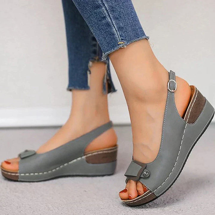 Mirla | Ortopediska sandaler med mjuka klackar-Eva Jonsson