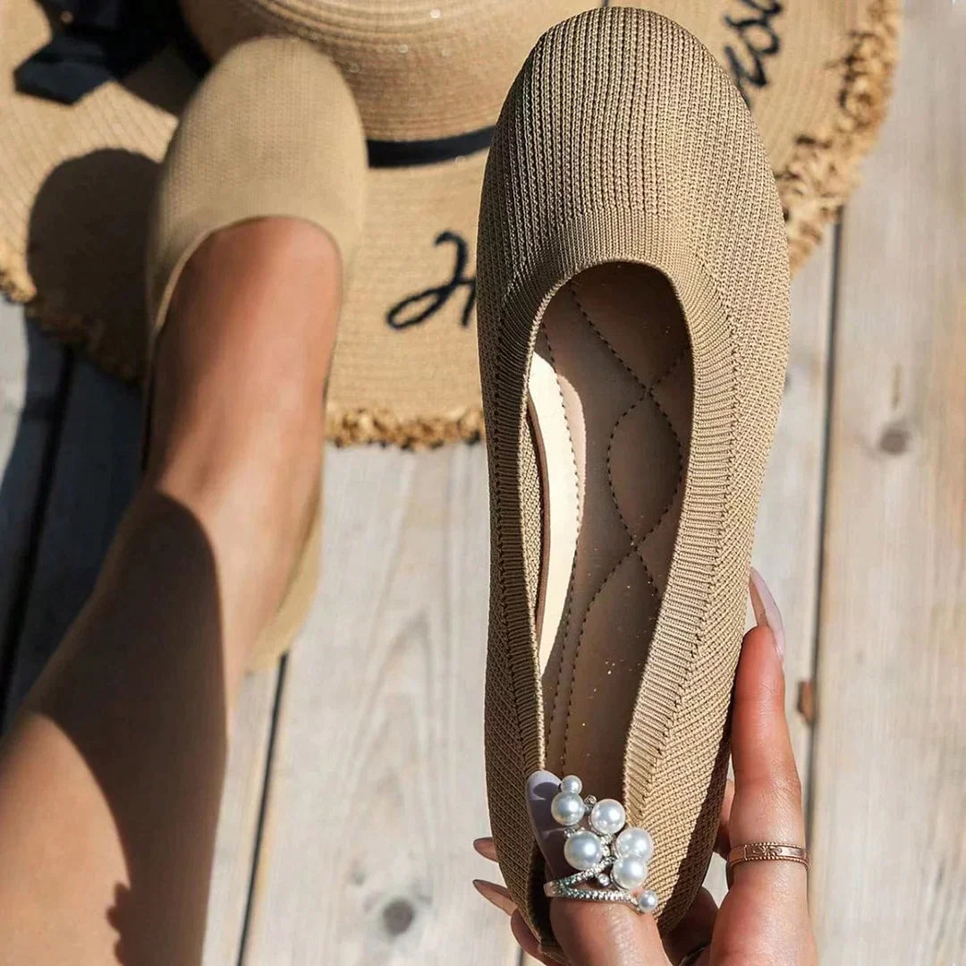 Mirla | Ortopediskt Sandaler Platta Loafers Skor Damer Bekväm-Eva Jonsson