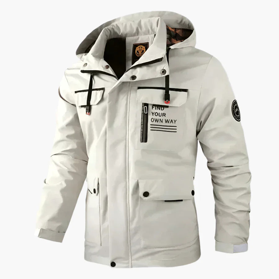 Mirla | Outdoor Vinterjacka - Funktionell Vind- och Regnjacka I Modern Stil-Eva Jonsson