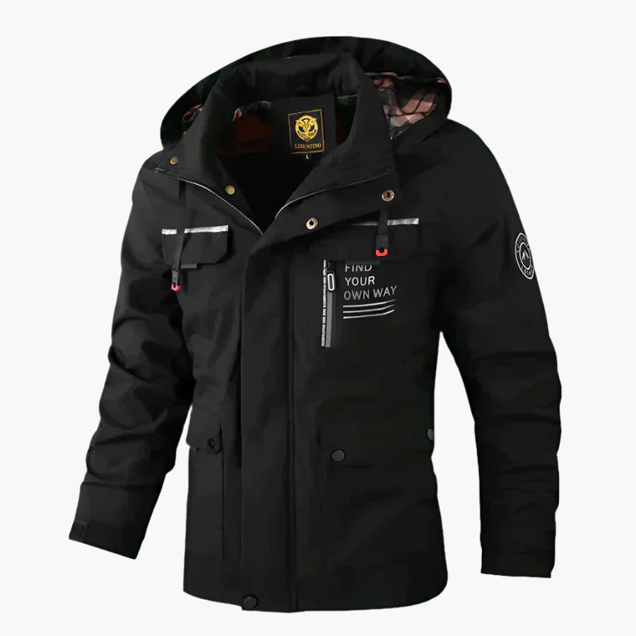Mirla | Outdoor Vinterjacka - Funktionell Vind- och Regnjacka I Modern Stil-Eva Jonsson