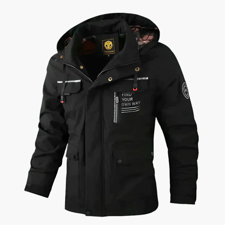 Mirla | Outdoor Vinterjacka - Funktionell Vind- och Regnjacka I Modern Stil-Eva Jonsson