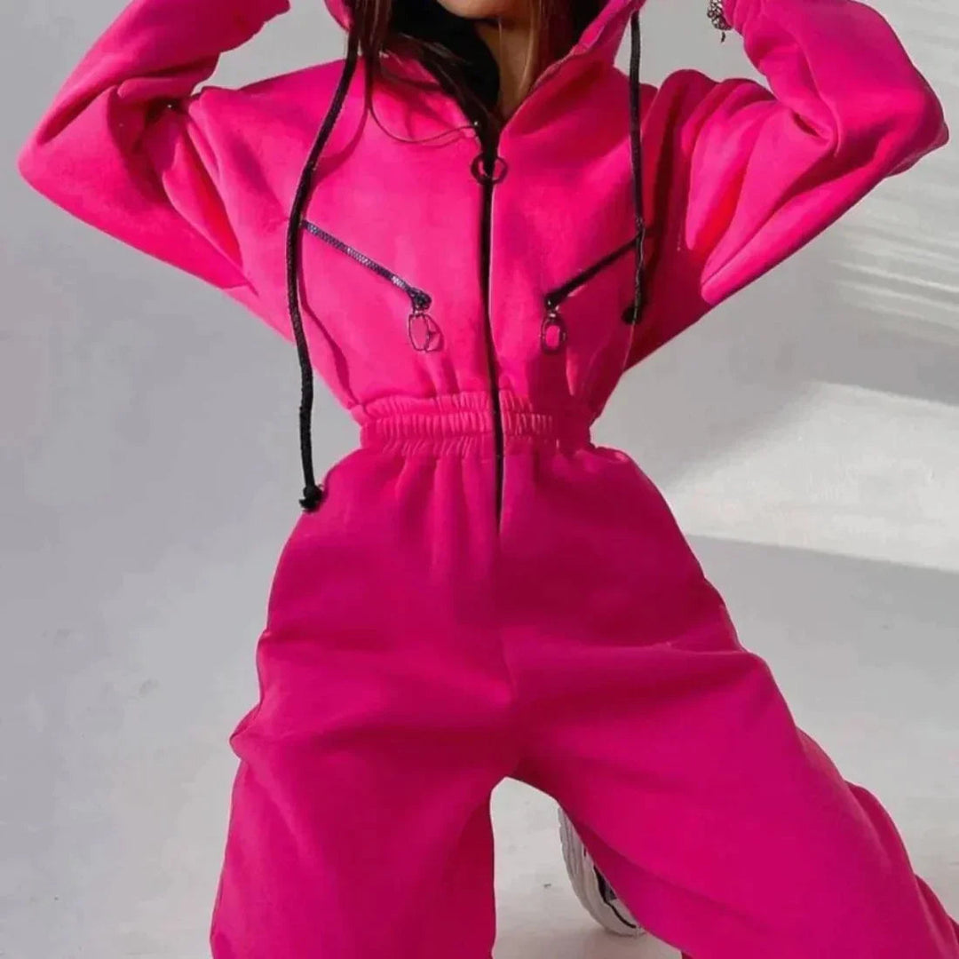 Mirla | Overall för Damer I Fleece-Eva Jonsson