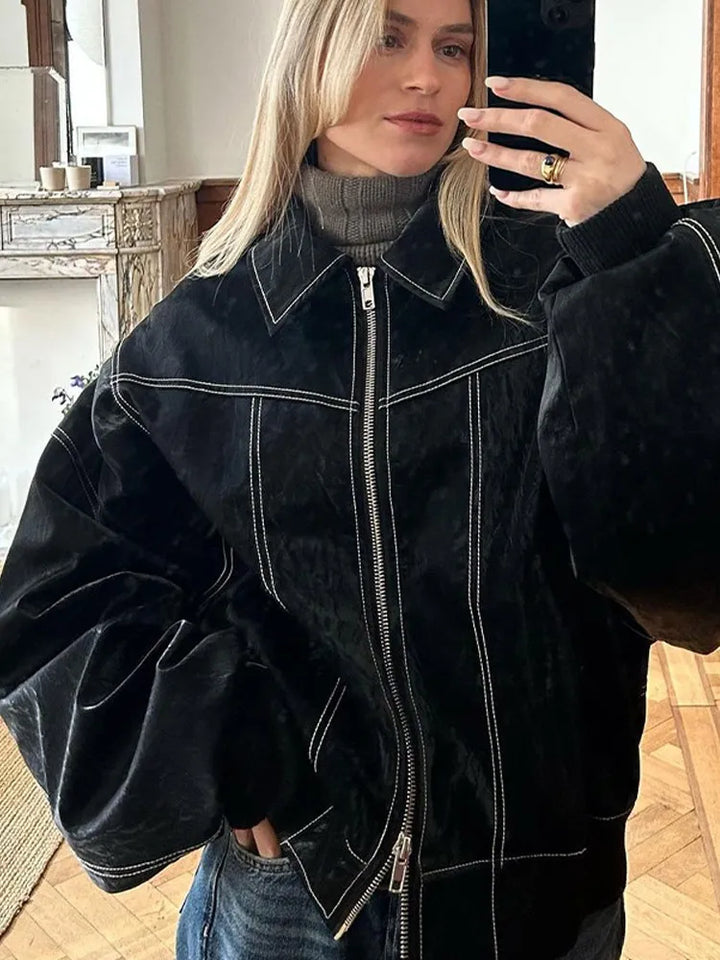 Mirla | Överdimensionerad Jacka - Höstmode-Eva Jonsson