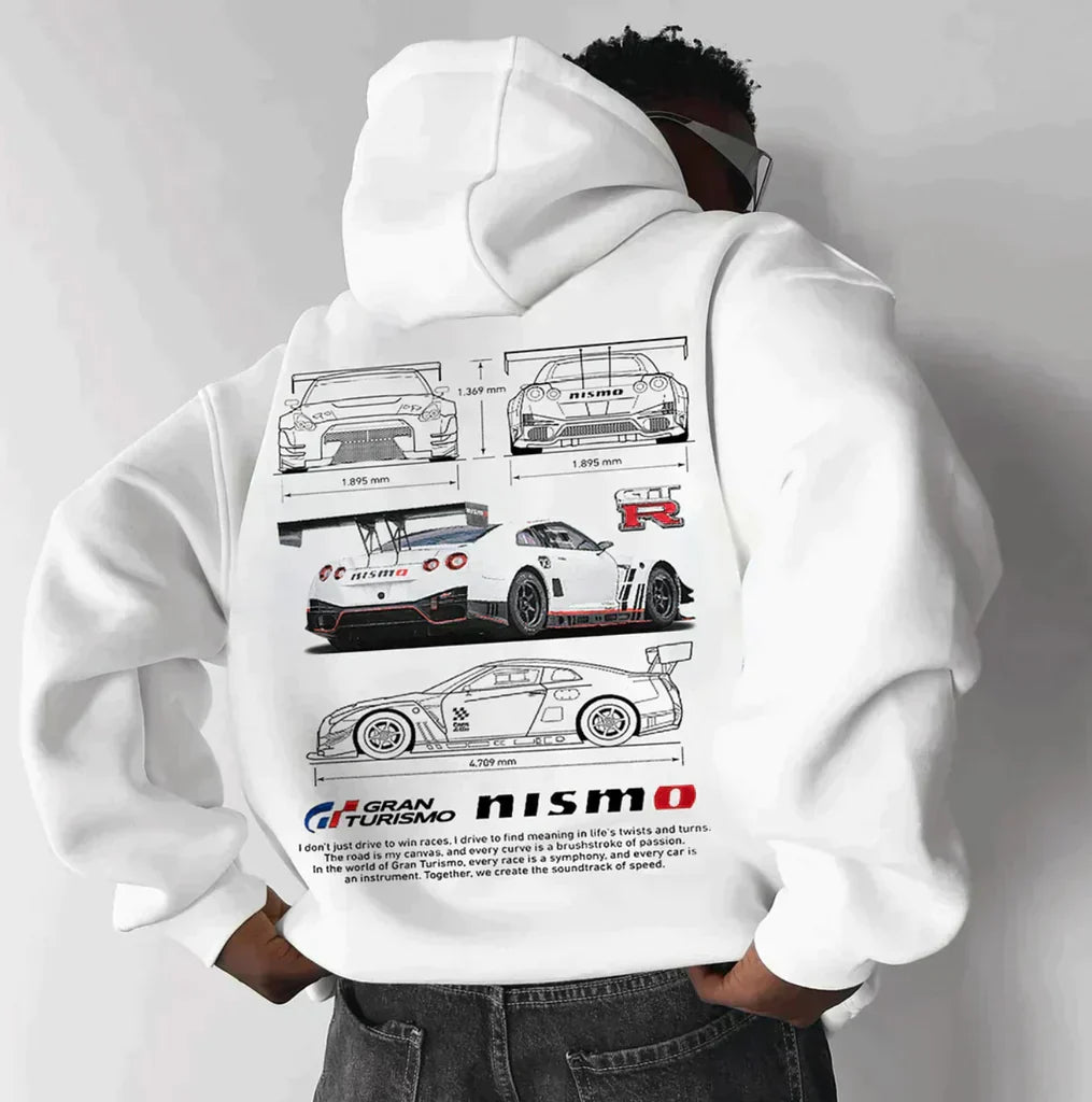 Mirla | Överdimensionerad Racing Hoodie-Eva Jonsson