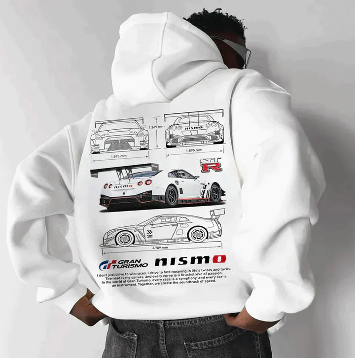Mirla | Överdimensionerad Racing Hoodie-Eva Jonsson
