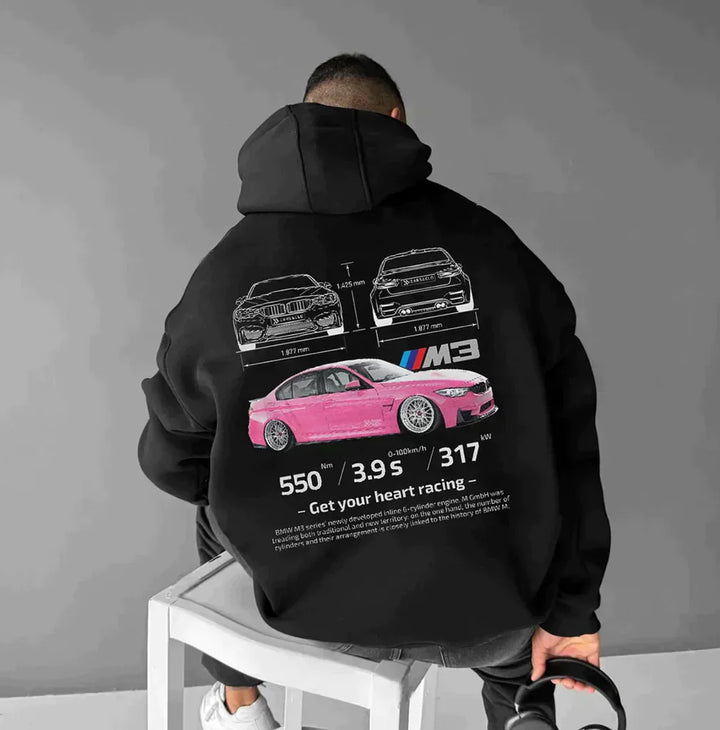 Mirla | Överdimensionerad Racing Hoodie-Eva Jonsson