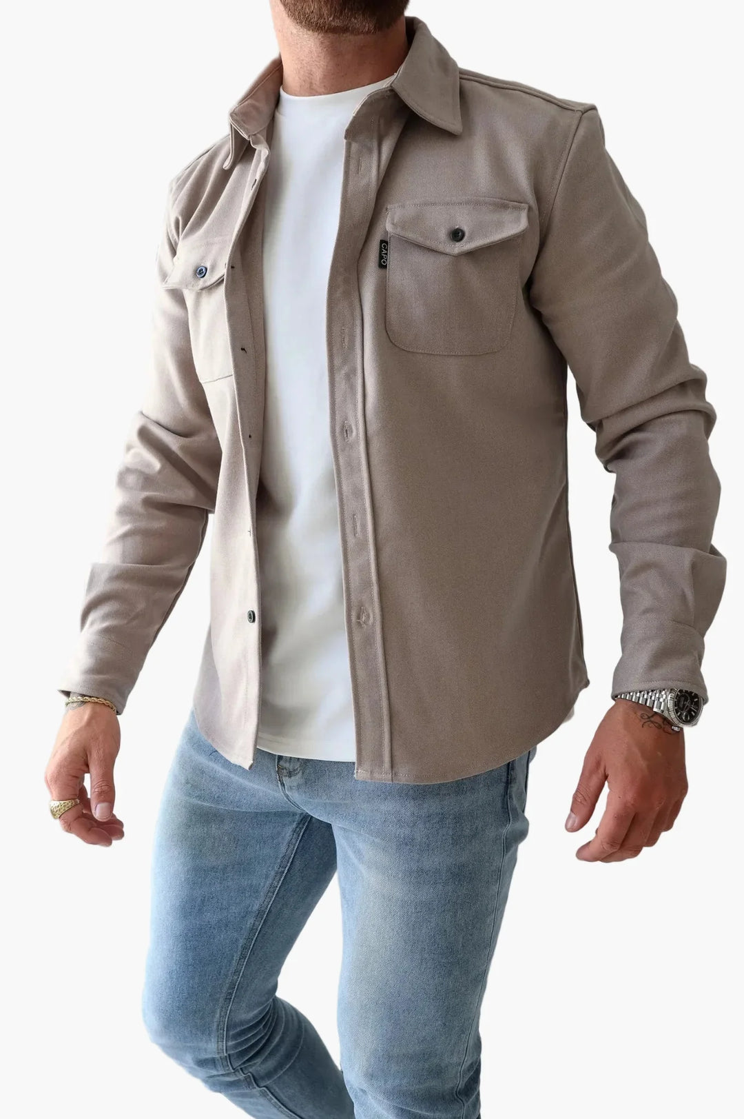 Mirla | Overshirt Jacka - Modernt, Mångsidigt Skjortjacka för Vardag och Fritid-Eva Jonsson