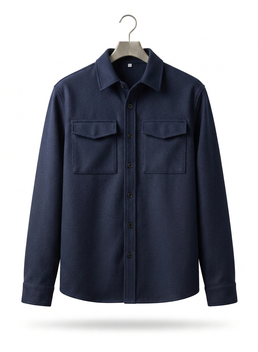 Mirla | Overshirt Jacka - Modernt, Mångsidigt Skjortjacka för Vardag och Fritid-Eva Jonsson