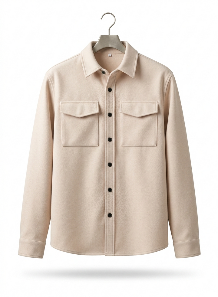 Mirla | Overshirt Jacka - Modernt, Mångsidigt Skjortjacka för Vardag och Fritid-Eva Jonsson